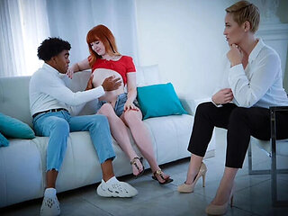 Ryan Keely's Intensive Sex Ed Lesson for Young Adopted StepDaughter Hannah Grace - Rough Taboo Fuck with Cumshot