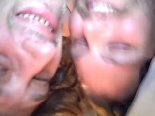 My Pussy Is Getting Fucked by My Girlfriend's Dick!!