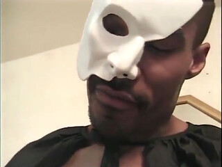 Double face in the black pussy