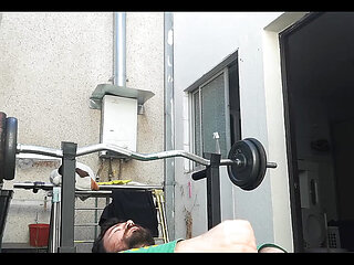 Jerlking off in My Gym