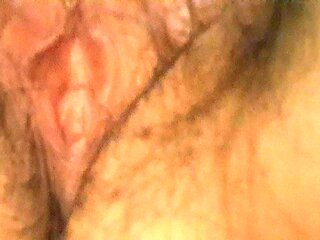 Hairy Vagina of Mature MILF Close up