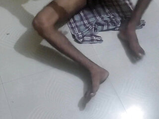 Odia Single guy masturbating at PG Room