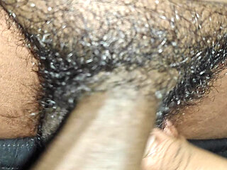 Gifted black guy masturbating