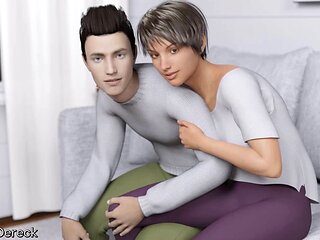 Step-mom anime milfs from Sunville get down and dirty