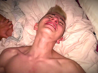 A Big, Kinky Bisexual Party - Guys Get Fucked in the Ass and Pussy by Two Cocks