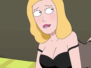 Rick and Morty - a Way Back Home - Sex Scene Only - Part 34 Beth Doggystyle POV by Loveskysanx