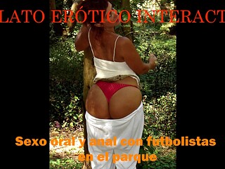 Audio ASMR - Sexo oral y anal en el parque con futbolistas - Parte II