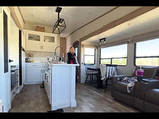 Step Sister Jane Cane Secret Blowjob & Titty Fuck For Stepdad - Amateur MILF Cumshot On Tits POV