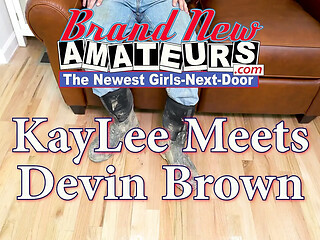 Petite raven-haired Kay Lee gives a sloppy deepthroat and gags hard while
