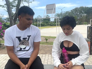 Sexy Stepsister Jogging Fuck - Hardcore Anal & Pussy Eating with ManuelaAlvarez