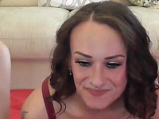 Lesbian Threesome Cam Show with Katt Noir and Lily Kink
