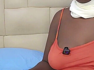 Maximum Moaning & Squirming as She Masturbates