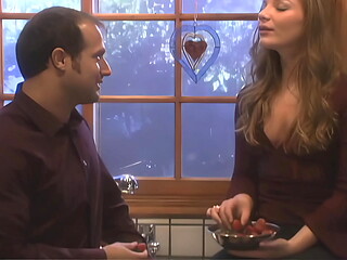 Aurora Snow In Black Stockings One On One With Cum