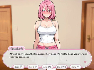 Alone with My Stepsister Taboo Hentai Game Ep.2 Step Sis Got Stuck in Sexy Short in the Washing Machine!