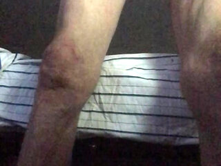 Started my morning routine cumin oiled cock dripping