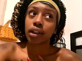 Amateur striptease and Solo masturbation