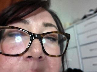 Tiny Man Devoured by His Giantess Girlfriend Mouth Close-up