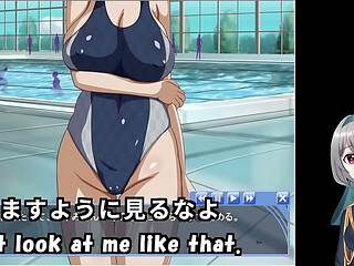 Married  Woman at the Pool(Machine translated subtitles)[trial var]1/4