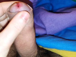 Chilled Jerking on Bed