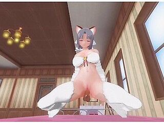 3d Hentai Pov Yumi Rides Cock To Get Her Pussy Creampied