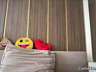 Big Tits Blonde Fucks Her Pussy with Intense Passion