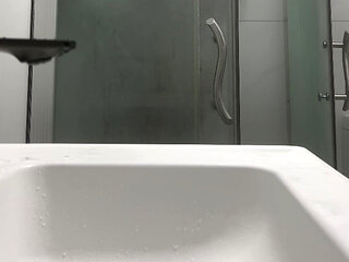 Caught on Camera While a Girl Showers at the Spa