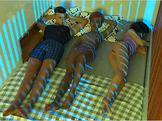 Anita's Internship - Gameplay - Roleplay - Stepmom Blowjob Near Petite Teen Masturbating
