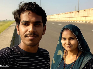 Indian Desi Village Beutiful Couple outdoor Injoy By Wife 2