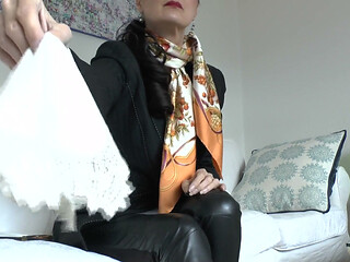 Sniffing Lace Handkerchiefs and Hot Wanking Games, Part 1: Lady Victoria Valente