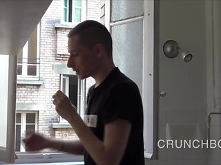 Fucked Barebak by Latino in the Bed