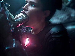 Ada Wong Punishing Leons Cock, Lara Croft Deepthroating Cock, Doom Guy Gets Sucked of, Compilation