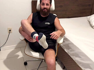 POV:i Will Use My Post-gym Socks to Gag You
