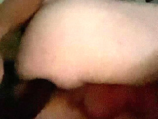 White ass femboy BBC creampie