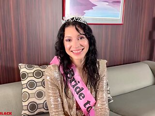 Hot Brunettes Bachelorette With Big Black Cock - Wife Loves Black - Raven Lane