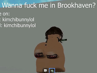 Wanna fuck me in Roblox Brookhaven?