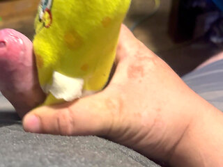 Edging threw my shorts