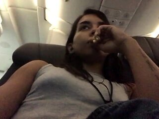 Playing with Myself on an 8-Hour Flight