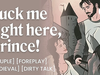 ASMR Audio Porn: Servant Begging for the Royal Cock &ndash_ First Time, Foreplay &amp_ Teasing  &ndash_ Erotic Audio Roleplay for Women