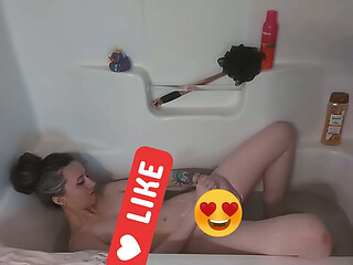 Bath, Shaving, and Trying On Pantyhose with Sage Eldritch