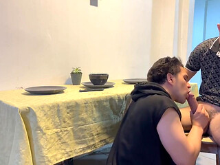 Young Man Fucks His Cook