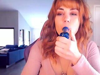 Amateur striptease and Solo masturbation