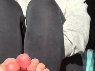 Hawt Blonde Enjoy foot Fetish