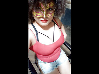 Latin Exclusivity! Beautiful Latina Wears Red Lingerie to Seduce Her Dirty Stepfather