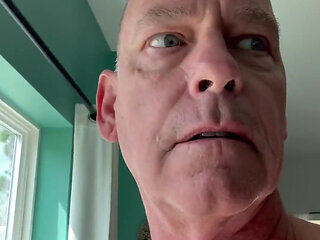 Dirty Stepdaddy Sniffing Panties
