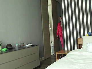 Addicted to Satin Clothes: Angel The Dreamgirl Blowjob & Titty Fucking in 4K