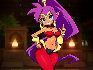 Sexy night with Shantae (by Laceyx)