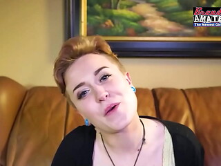 Ginger Whore Micah Causes A Huge Orgasm To Da Director With A Oral!