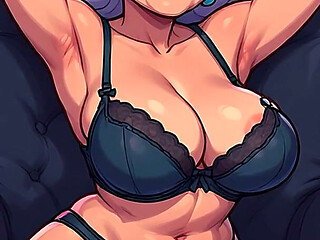 Sexy Lingerie Cartoon MILFs