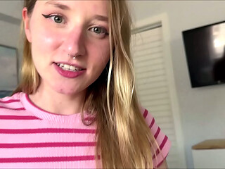 Tomboy Step Daughter Tries Anal - Abbie Sykes - Anal Therapy - Alex Adams
