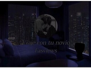 Car Toon In Coges Con Tu Novio En Noche De Viaje - Asmr Audio Roleplay